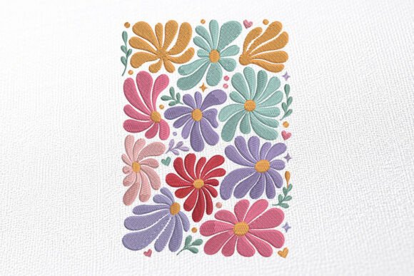 Download Floral Embroidery Boho Design - Floral Collection