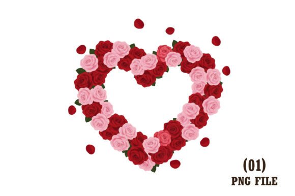 Download Floral Heart Shape Design - Floral Collection