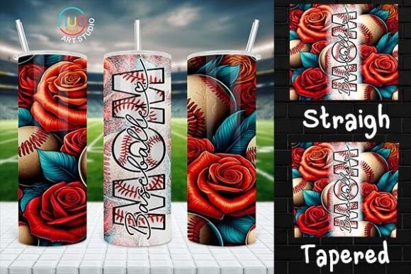 Download Baseball Mom Floral Tumbler,Gift for Mom - Floral Collection