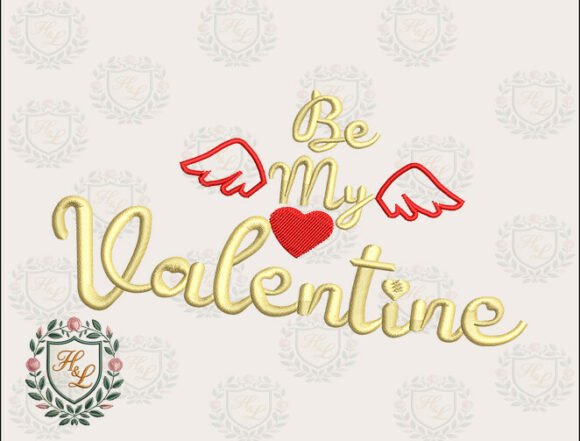 Download Be My Valentine Embroidery Files - Embroidery files Collection