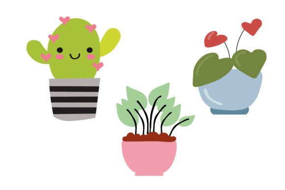 Download Cute Love Cactus Valentine Icon - Cactus valentine Collection