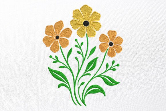 Download Floral Embroidery Design - Floral Collection