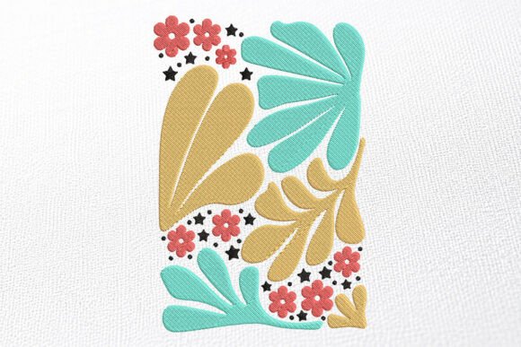 Download Boho Floral Embroidery Design - Floral Collection